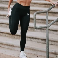 THF Premium High-Waisted Leggings - Noir