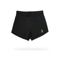 Women's V2 Athletic Shorts - Black and Gold