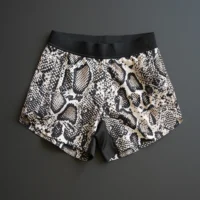 Women's V2 Athletic Shorts - White Snake