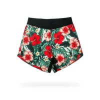 Women's V2 Athletic Shorts - Hibiscus