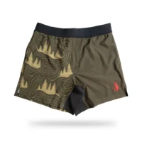THF Athletic Short Two Tone Wood Topo