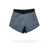 Women's V2 Athletic Shorts - Wolf Grey Topo