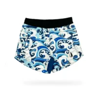 Women's V2 Athletic Shorts - Great Wave