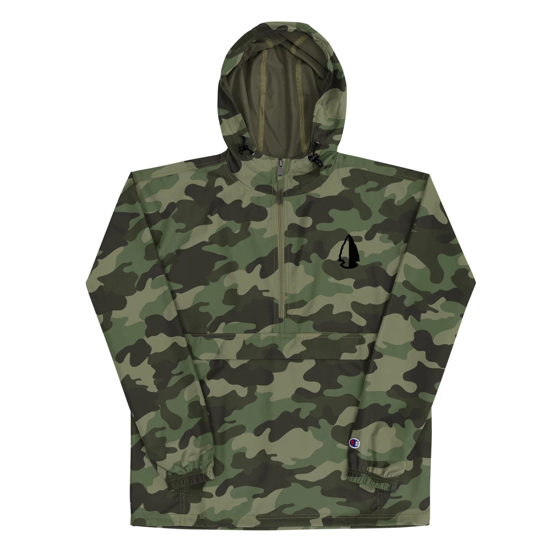 Embroidered Champion Packable Jacket - Image 7