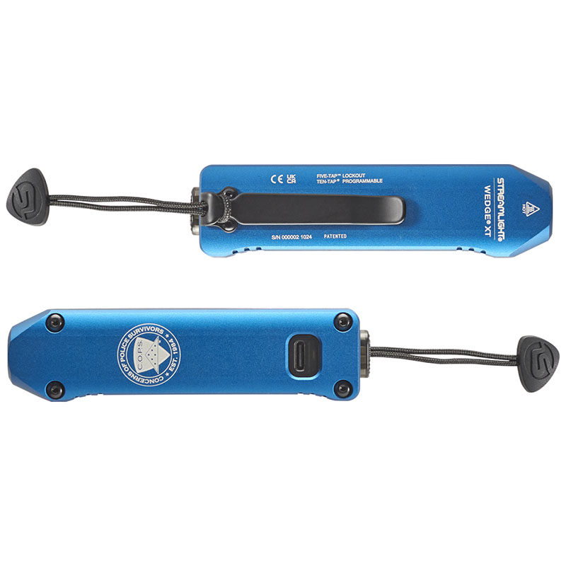 C.O.P.S. BLUE WEDGE® XT EVERY DAY CARRY FLASHLIGHT - Image 4