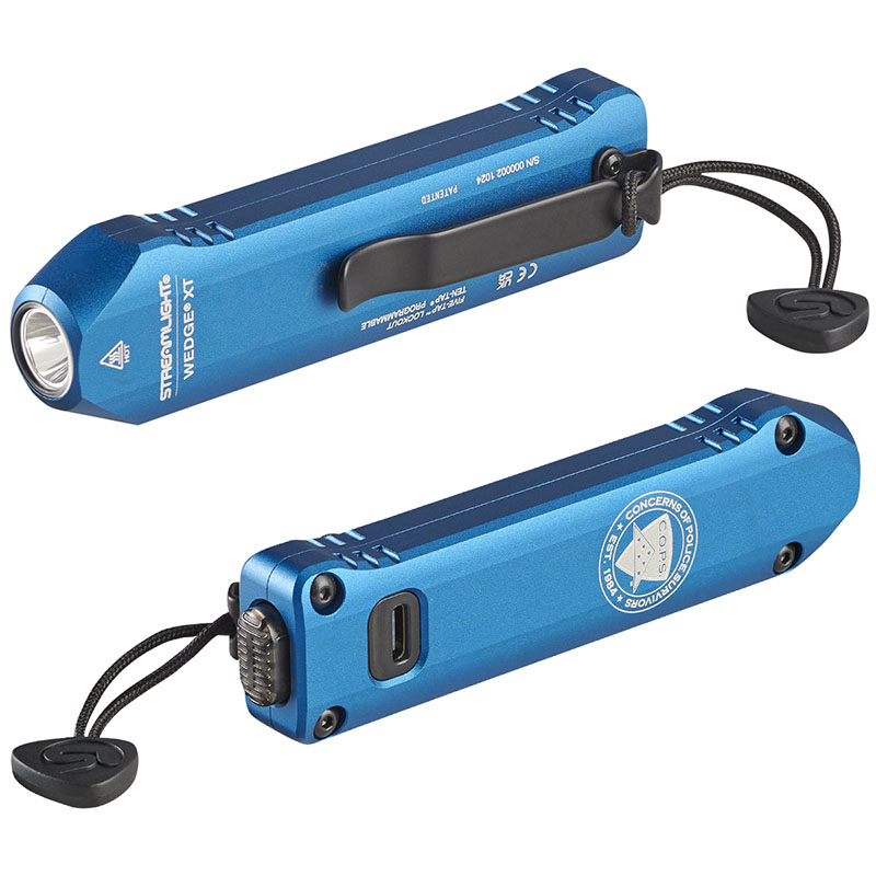C.O.P.S. BLUE WEDGE® XT EVERY DAY CARRY FLASHLIGHT - Image 5