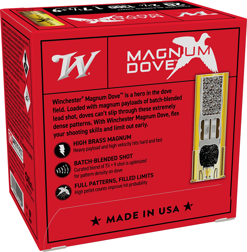 20 Gauge, 2.75" , Magnum Dove - Image 2