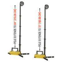 RECHARGEABLE PORTABLE SCENE LIGHT & EXT