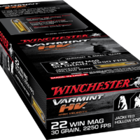 22 Win Mag, 30 Grain, Varmint HV