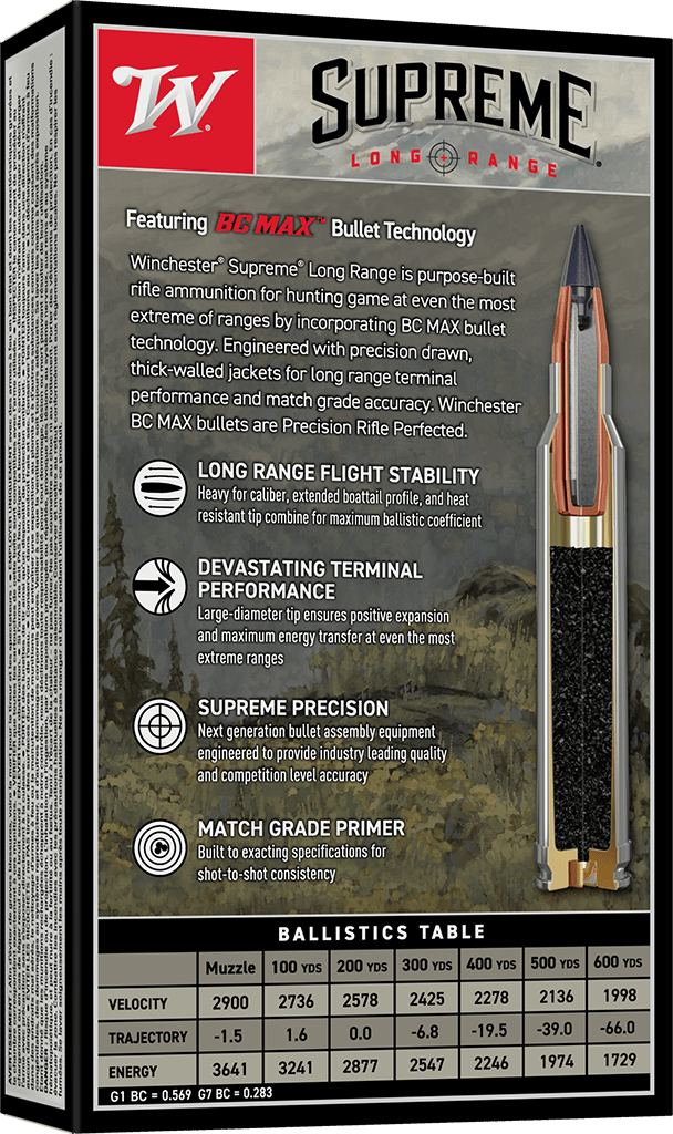 300 WSM, 195 Grain, Supreme Long Range - Image 2