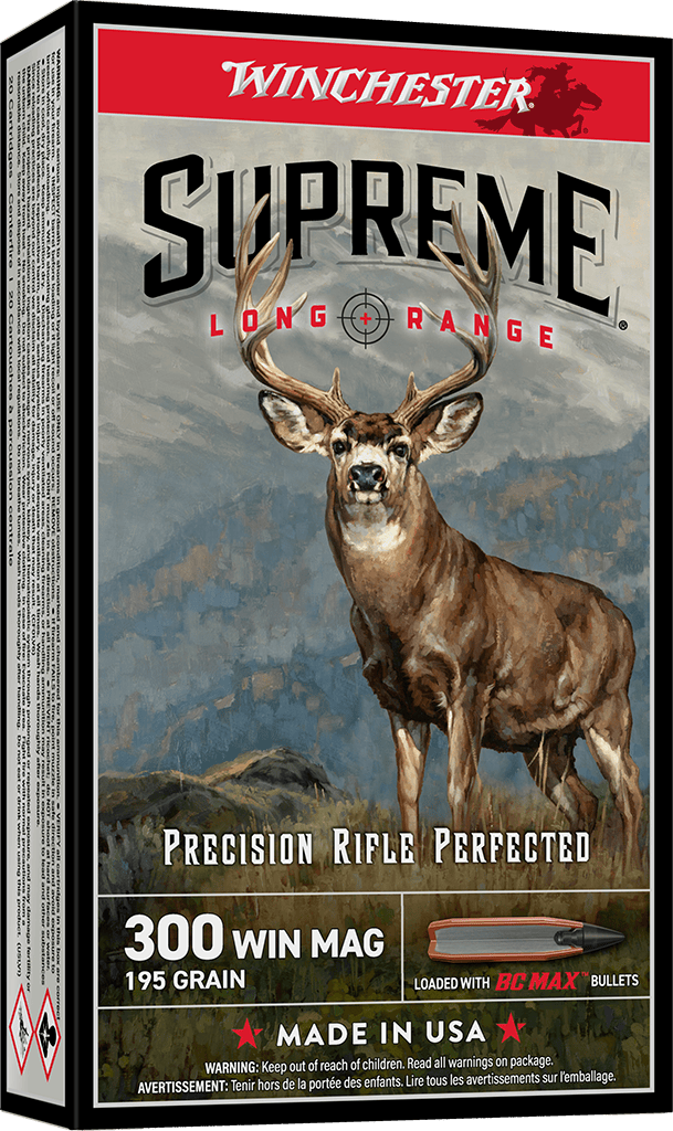 300 WSM, 195 Grain, Supreme Long Range