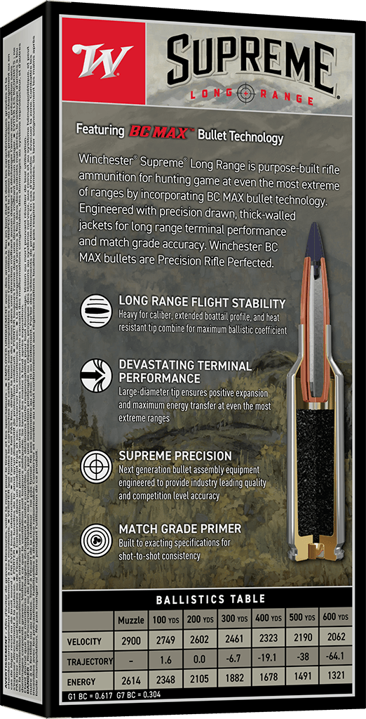 6.5 PRC, 140 Grain, Supreme Long Range - Image 2