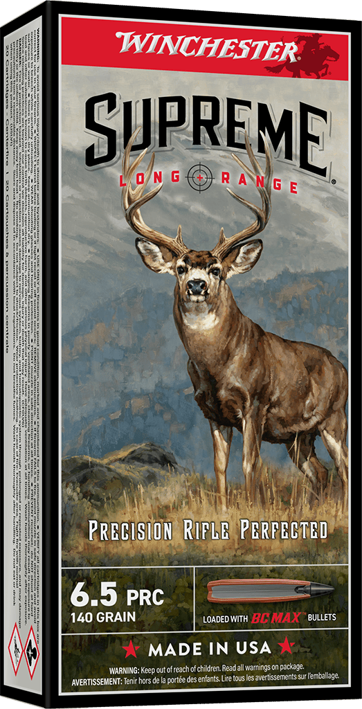 6.5 PRC, 140 Grain, Supreme Long Range