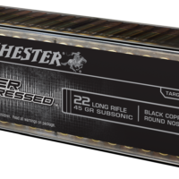 22 Long Rifle, 45 Grain, Super Suppressed