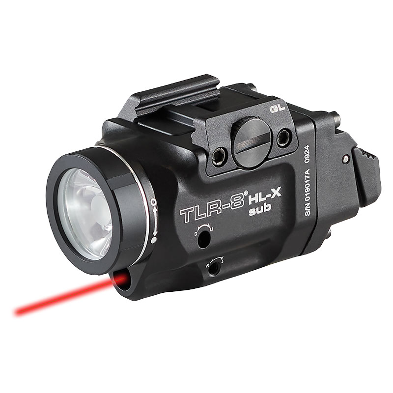 TLR-8® HL-X SUB GUN LIGHT WITH RED LASER
