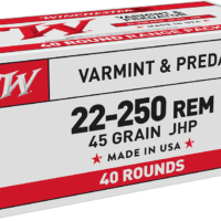 22-250 Remington, 45 Grain, USA