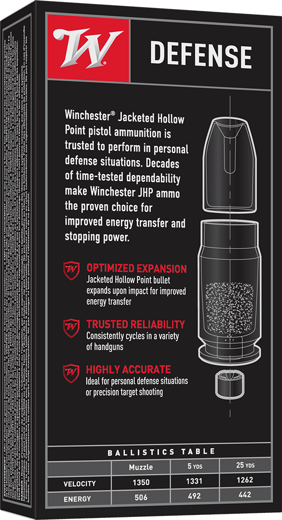 357 SIG, 125 Grain, W Defense - Image 2