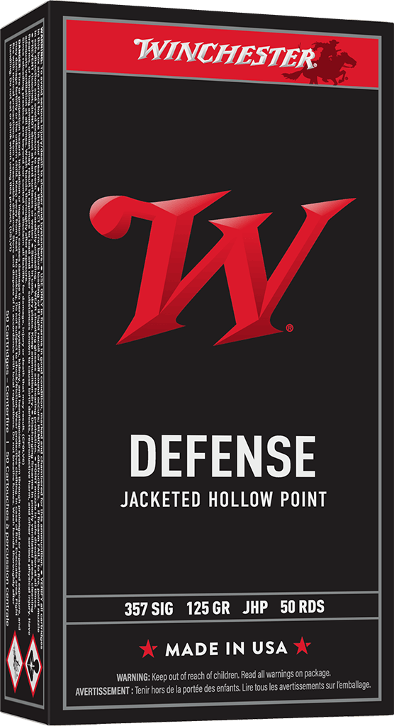 357 SIG, 125 Grain, W Defense