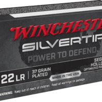 22 Long Rifle, 37 Grain, Silvertip Rimfire