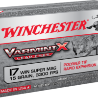 17 Win Super Mag, 15 Grain, Varmint X Lead Free