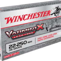 22-250 Remington, 38 Grain, Varmint X Lead Free